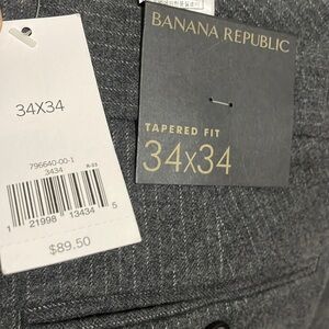 Banana republic NWT tapered fit pant New with tags